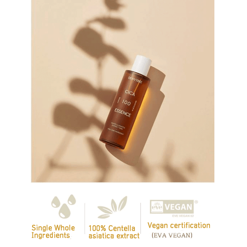 DewyTree Cica 100 Essence 160 ml (5,4 oz) - Un ingrediente 100% / certificación vegana - Imagen 10 de 12