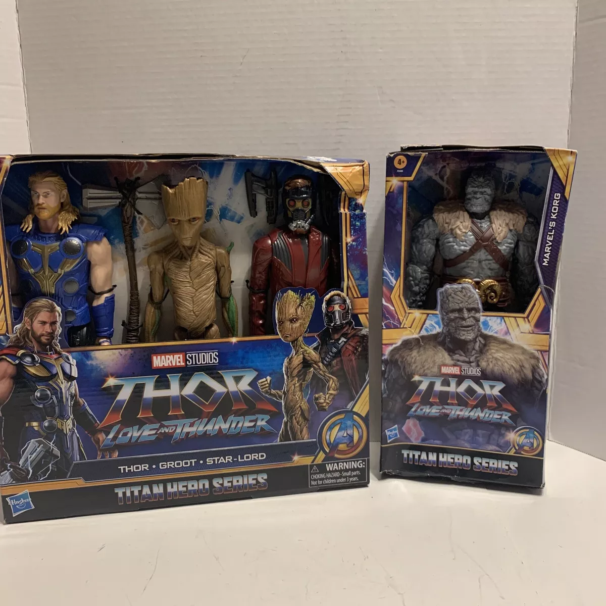 Marvel Titan Hero Series Thor Love and Thunder 12 Action Figure Multipack  Lot