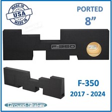2017-2024 Ford F- 350 Super Duty Crew-Cab 8" Ported Sub Box Enclosure
