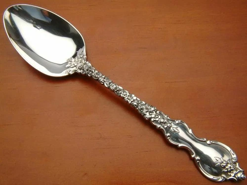 Du Barry by International Sterling Silver Serving Spoon 8.25"