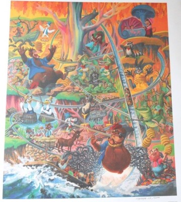 さ*ー様 希少 90's Disneyland Splash Mountain Disneyland Charles Boyer 