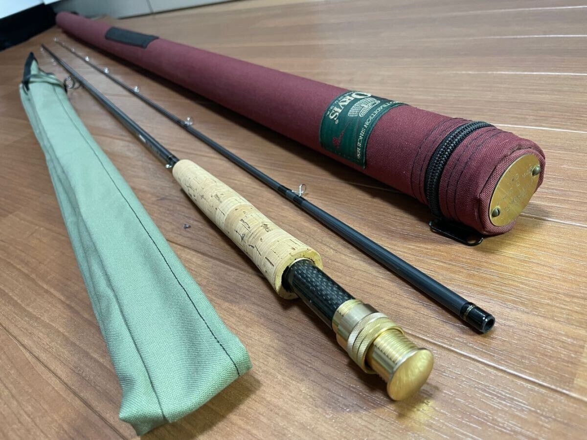 ORVIS HLS 2 Cut Throat 9' #6 3 3/8oz Fly Rod Used From Japan ORVIS HLS 2 Cut Throat 9' #6 3 3/8oz Fly Rod Used From Japan