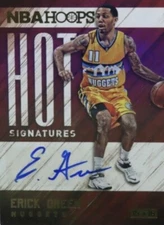 2015-16 Hoops Erick Green Hot Signatures Autograph Auto #EG Denver Nuggets NBA