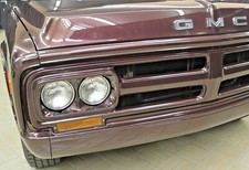 4x Headlights GMC Sierra 1500 Custom Grande Highlander 67-72 Conversion US EU