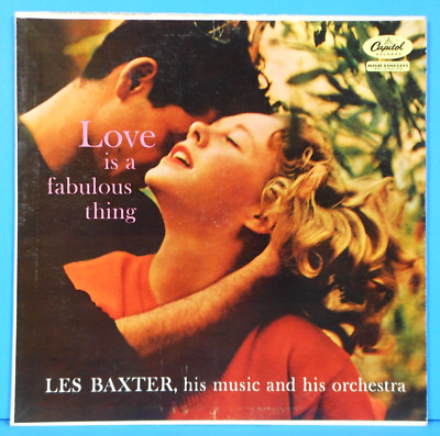 LES BAXTER LOVE IS A FABULOUS THING LP 1958 MONO GREAT CONDITION! VG++/VG+!!A