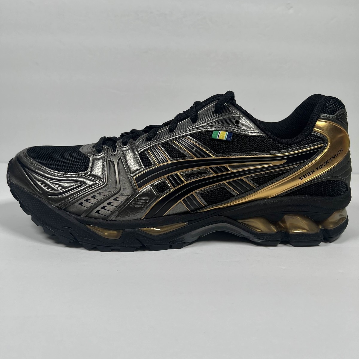 ASICS x Ayrton Senna GEL-Kayano 14 Lotus Formula One Racing ASICS x Ayrton Senna GEL-Kayano 14 Lotus Formula One Racing