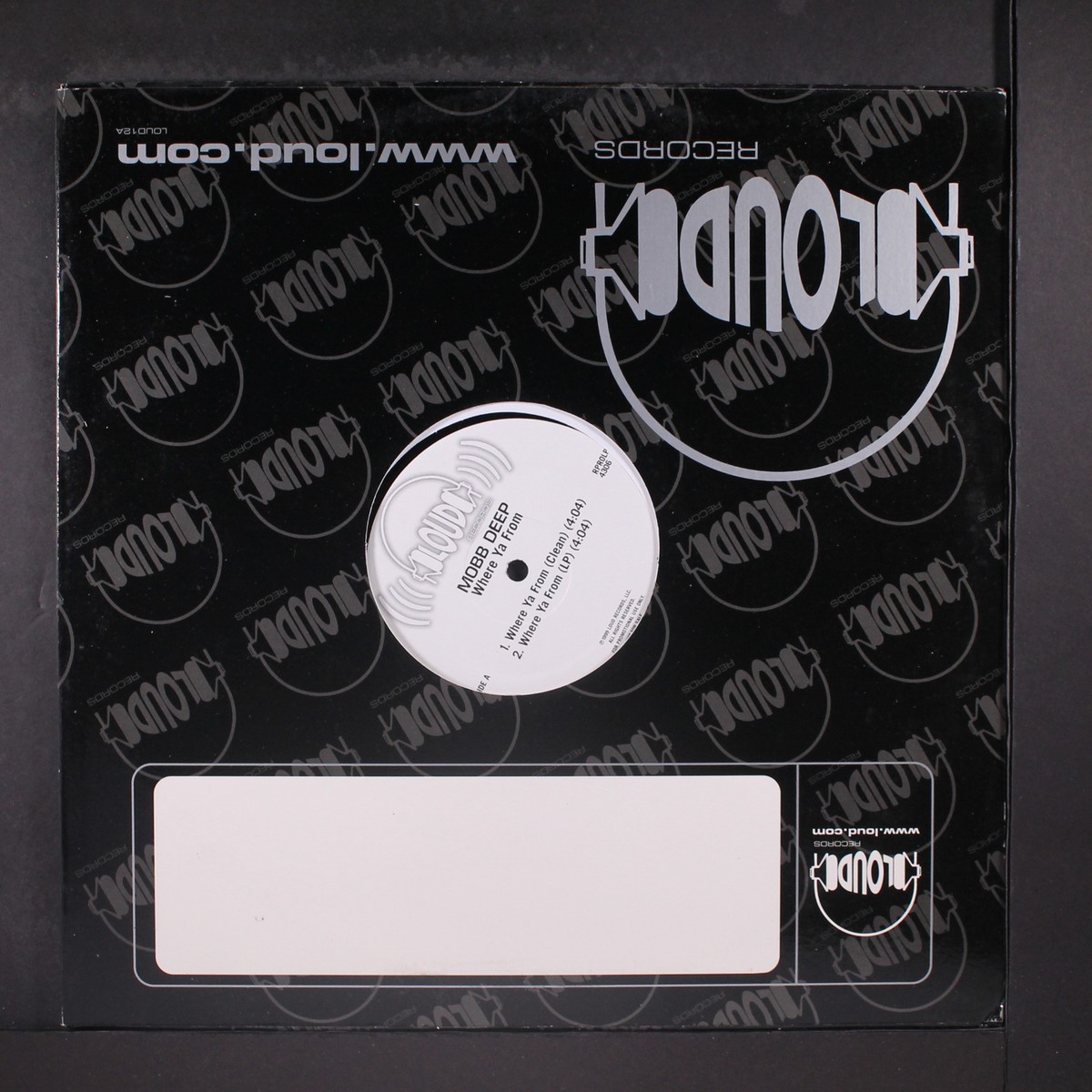 激レア Mobb deep LOUD RECORDS MOBB DEEP: where ya from LOUD 12