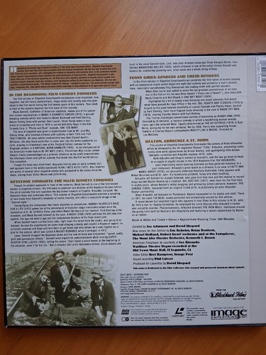 laserdisc đź“€ SLAPSTICK ENCYCLOPEDIA VOLUME 1-4 (USA) 4 disques "COFFRET" - Photo 4/6