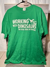 WORKING WITH DINOSAURS, SHIRT, XL