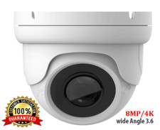 8MP Dome 3.6mm 1/2.5"SONY CMOS Back-illuminated CMOS Camera 4-in-1 TVI