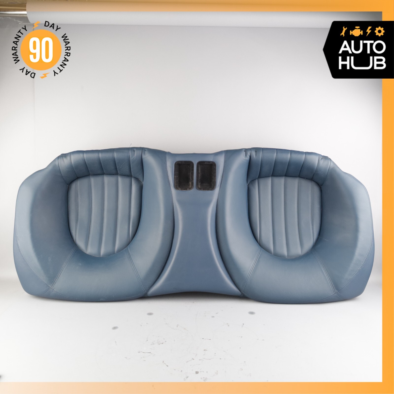 Maserati M138 4200 Coupe Cambiocorsa Rear Seat Cushion Lower Bottom Blue OEM 20k
