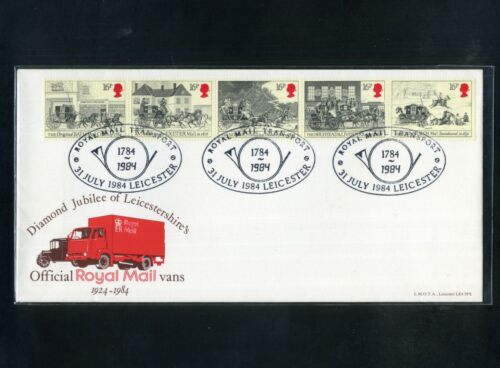 GB L.M.O.T.A. FDC  1984  31st Jul  The Royal Mail  Leicester SHS 56A (S++) Yyyyy - Picture 1 of 2