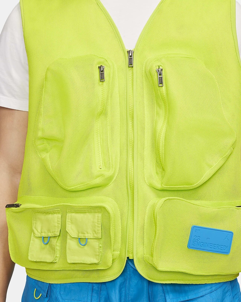 Jordan 23 Engineered Mens Spacer Mesh Gilet CN4584-389 Jordan 23 Engineered Mens Spacer Mesh Gilet CN4584-389