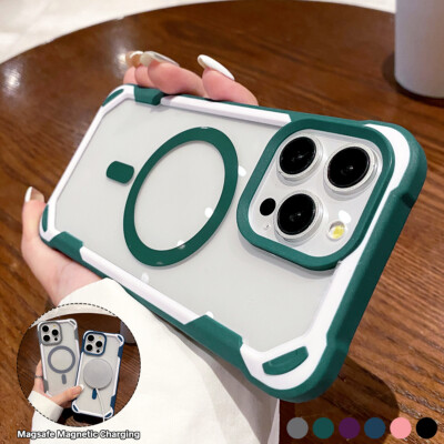Magnetic Mag Safe Shockproof Bumper Case For iPhone 17 16 15 14 13 Pro Max Cover