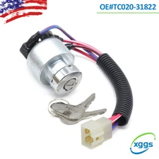 Ignition Key Switch for Kubota L2501 L2600 L2800 L2900 L3000 L3010 TC020-31820