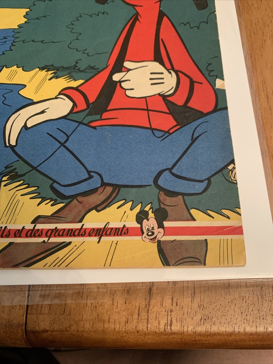 Mickey Magazine 113 December 1952 French Issue Super Rare And Very