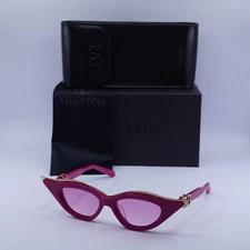 Valentino V-GOLDCUT-II VLS-114D Pink/White Gold/Pink to Light Pink Gradient A...