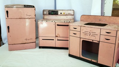 vintage sears metal play kitchen