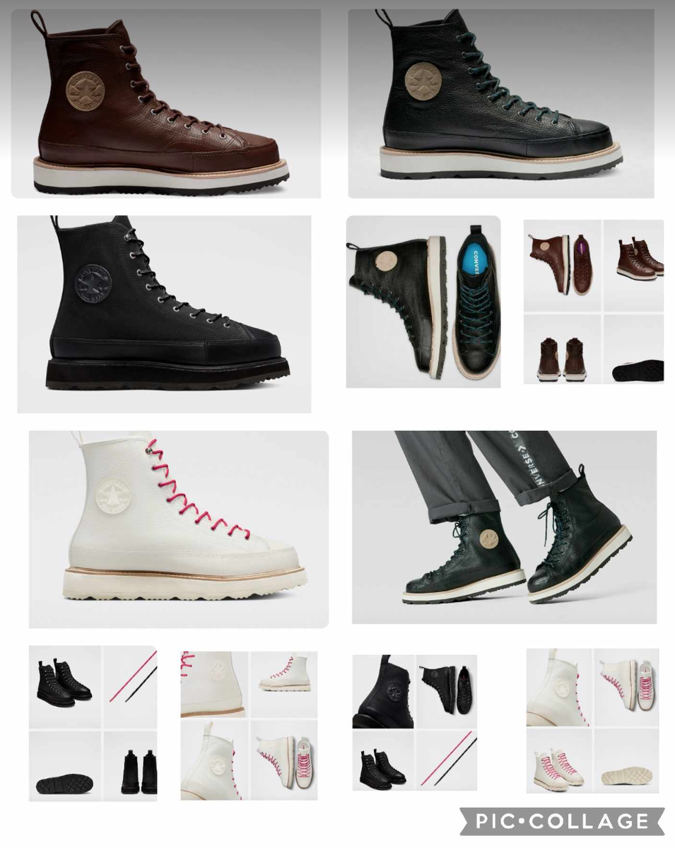 NEW CONVERSE Chuck Taylor Crafted Leather Terrain Boots NEW CONVERSE Chuck Taylor Crafted Leather Terrain Boots