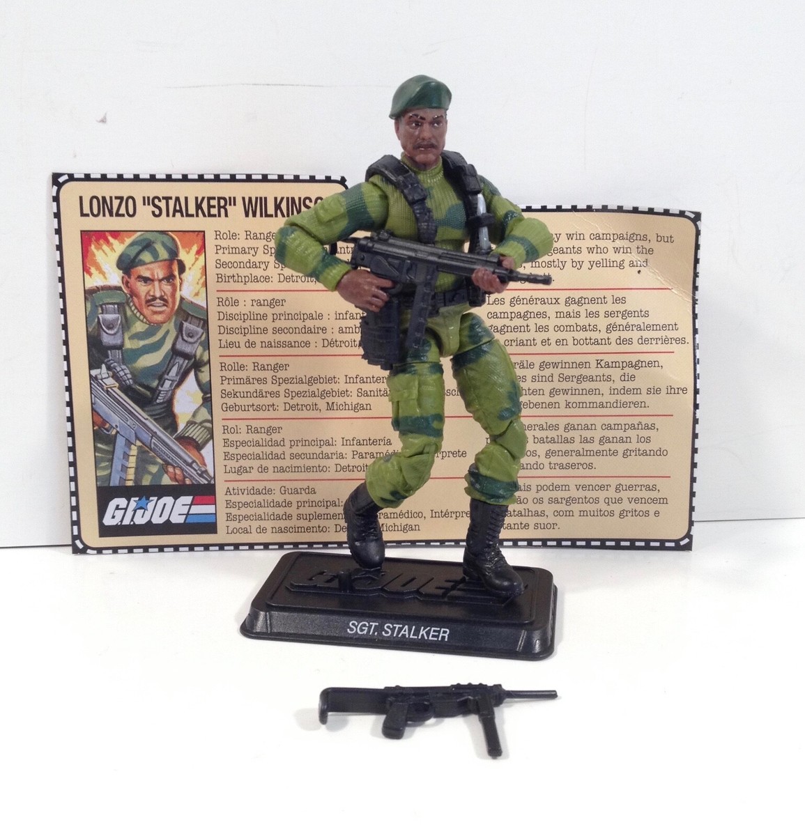 ミリタリー GIJOE JUNGLE STALKER FTV G.I. Joe A Real American Hero Stalker (Ranger)