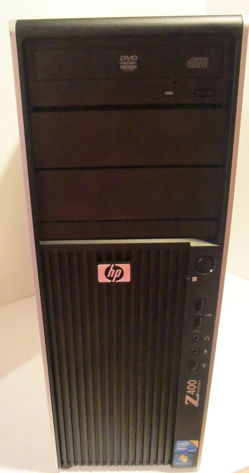 Estación de trabajo HP Z400 (Intel Xeon 2,66 GHz 8 GB 500 GB Win 10 Pro) VS993AV de escritorio Foto 2 de 4