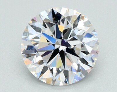 1.08 Ct Round Cut IGI Certified Lab Grown CVD Diamond D Color IF Clarity STONE