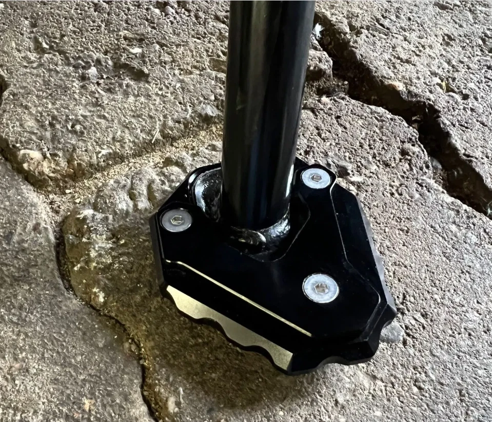 Placa de extensión de soporte lateral para HONDA NC700 S/X/DCT NC700J NM4 NC750S Foto 2 de 4