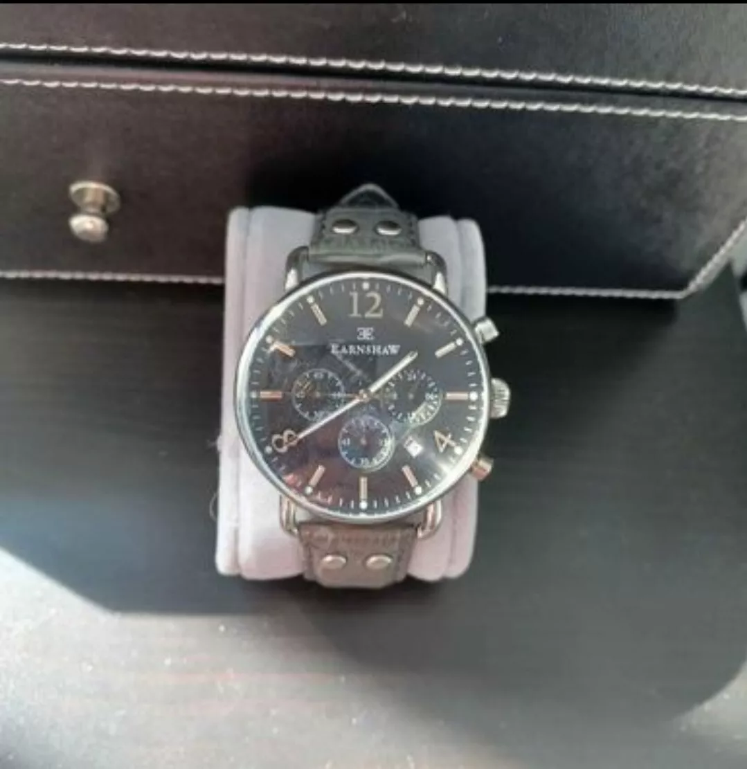 Earnshaw Investigator ES Chronograph Watch eBay