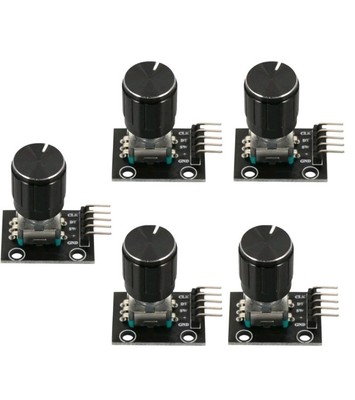 5 Stück Drehgeber Modul Drucktaster 360 Grad Drehgeber Code