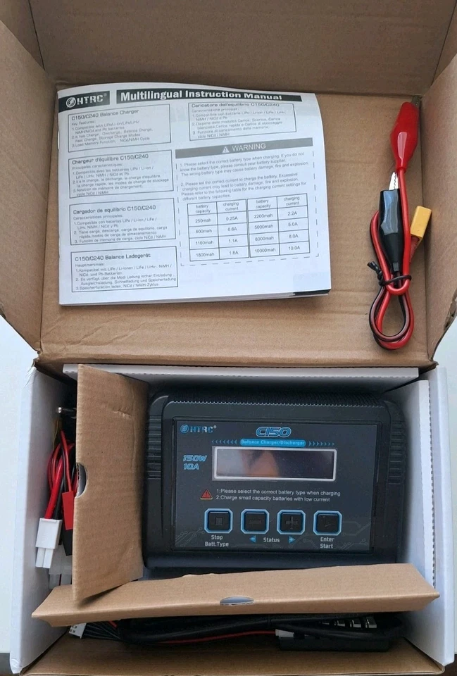 HTRC C150 RC Akku Ladegerät für LiPo, LiHV, Life, Lilon, NiCd, PB, NiMH - Bild 2 von 4