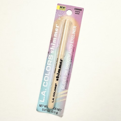 L.A. Colors Shimmer Auto Eyeliner Glides On Smooth Pearly White - 第 1/1 張圖片