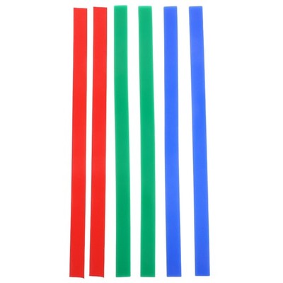 6 Pcs Silicone Rolling Pin Spacers Sticks Baking Thickness Guide Dough