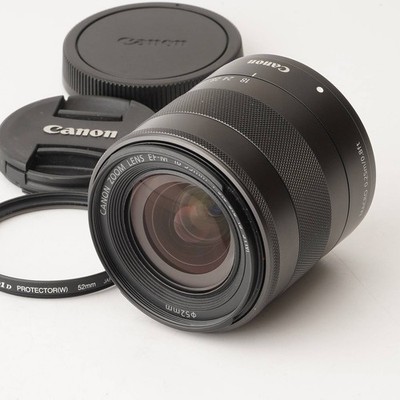EXCELLENT++ Canon EF-M 18-55mm f/3.5-5.6 IS STM Zoomobjektiv