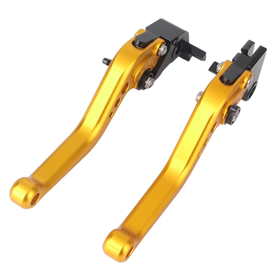 Palancas de freno y embrague Gold Racing para Yamaha YZF R6 R1 R6S Foto 3 de 4