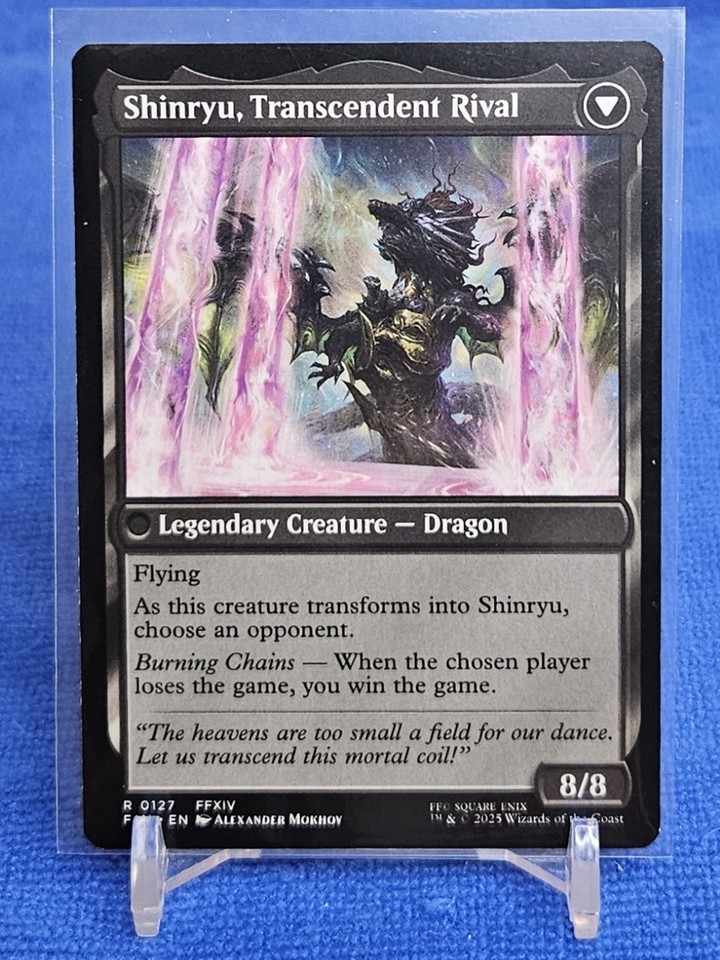 Zenos yae Galvus // Shinryu, Transcendent Rival [FINAL FANTASY Prerelease Promo]