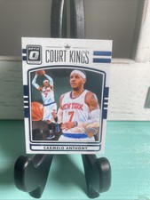 2016-17 Donruss Optic Court Kings Holo #12 Carmelo Anthony Knicks