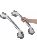 TAILI 16.8 Inch Grab Bars for Bathtubs Showers 2 Pack Suction Grab Heavy Duty