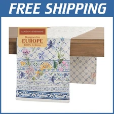 Double Layer Cotton Table Runner - 14.5" x 108"