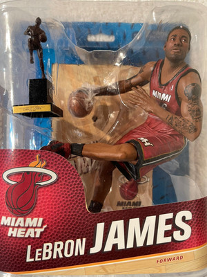 Lebron James w/ Trophies McFarlane NBA Series 24 Collector Club