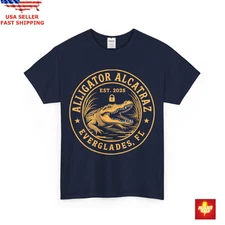 Alligator Alcatraz | Florida Everglades Parody Design T-Shirt