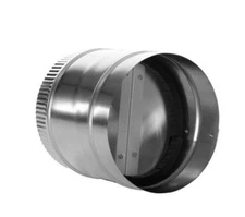 ARTIS METALS BD 6 Butterfly Damper 6" SS Galvanized Intake/Exhaust