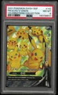 2021 Pokemon SWSH BSP Pikachu V-Union Celebrations Collection #142 PSA 8