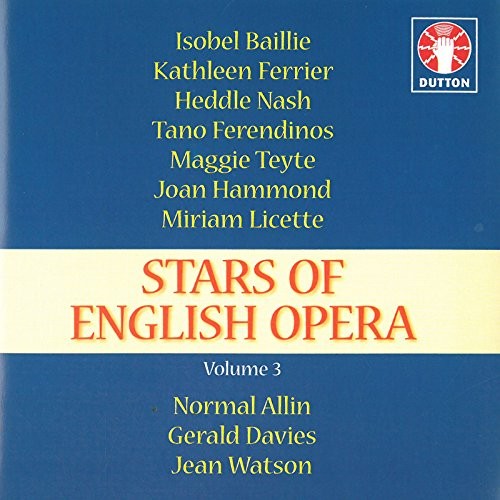 Stars of English Opera, Vol.3 - CD 0SVG The Fast Free Shipping