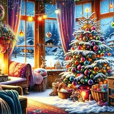 5D Diamond Painting Kits for Adults, Christmas Diamond Art Kits for Adults Begin
