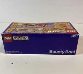 Vintage Lego System  6247 Pirates Bounty Boat  - Sealed NOS