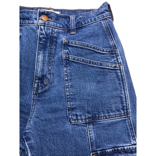 Madewell 90s Straight Cargo Jeans High Rise Blue Denim Gr. 26 - Bild 10 von 16