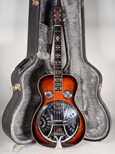Gold Tone Paul Beard Deluxe Roundneck Resonator Sunburst Finish w/OHSC
