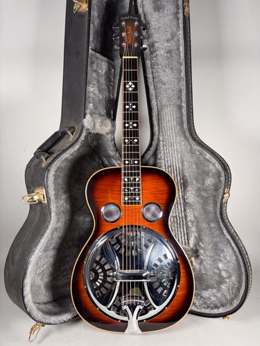Gold Tone Paul Beard Deluxe Roundneck Resonator Sunburst Finish w/OHSC