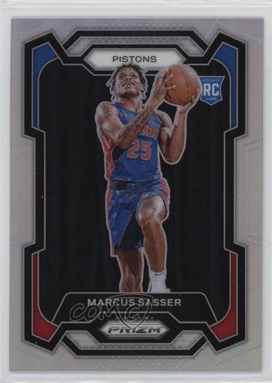 2023-24 Panini Prizm Silver Prizm Marcus Sasser #174 Rookie RC 01sb