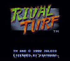 Rival Turf - SNES Super Nintendo Game